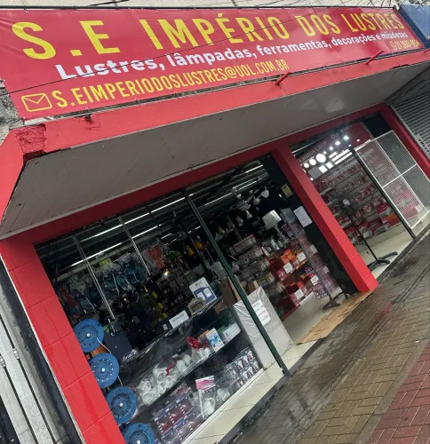 Passo ponto de loja de material elétrico com mercadoria 