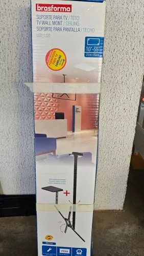 Suporte para TV no teto