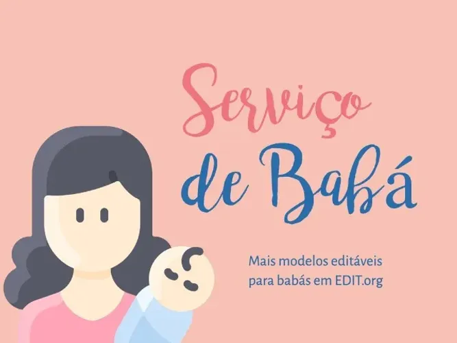 Ofereço serviço de babá