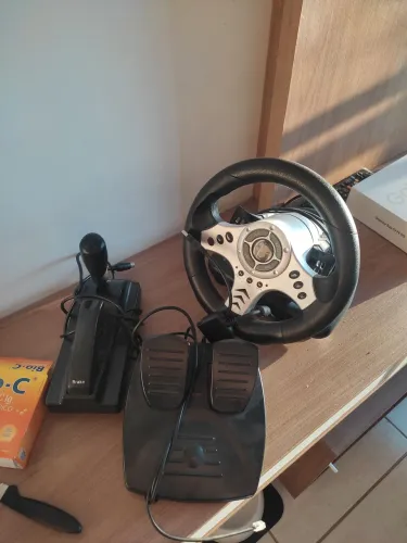 Volante Leadership pc / ps2 clássico 