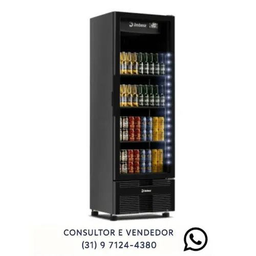 Cervejeira 565L Imbera 220v Porta de Vidro