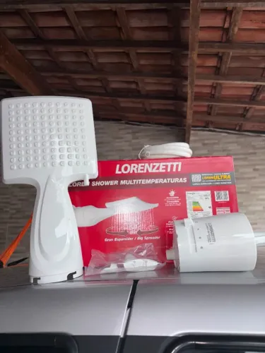 Chuveiro elétrico Lorenzetti, novinho nunca foi usado.