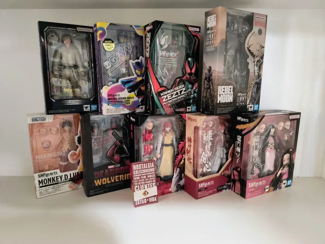 S.H. Figuarts Coleções diversas Novos Originais e Lacrados