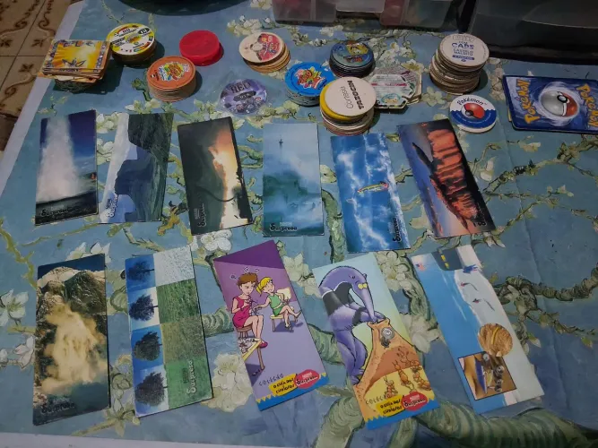 Lote de 11 cards surpresa Nestlé 