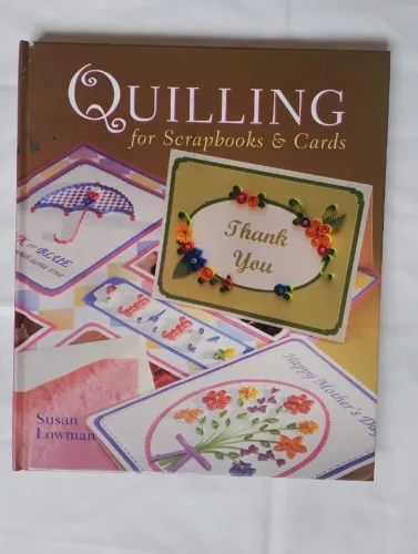 Livro Importado "Quilling for Scrapbooks & Cards" (EUA)