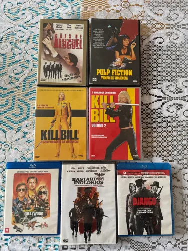 DVD e Blu Ray Coleção Quentin Tarantino