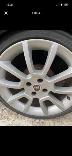 Rodas aro 17 da Fiat