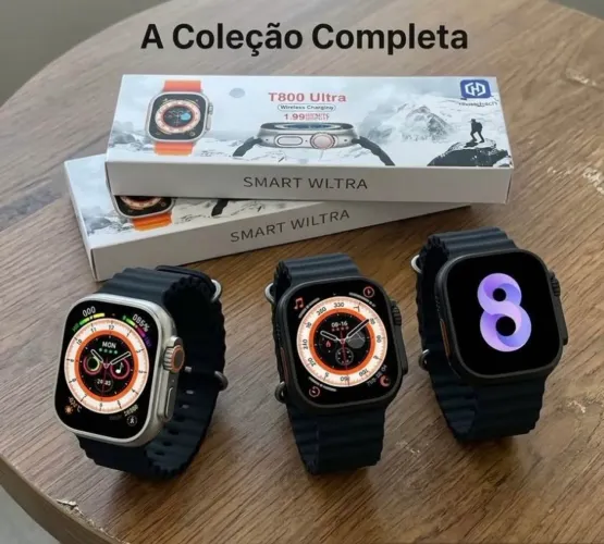 SMARTWATCH T800 ULTRA - NOVO NA CAIXA! ?