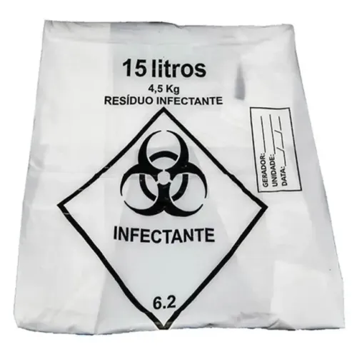 SACO DE LIXO HOSPITALAR / INFECTANTE 