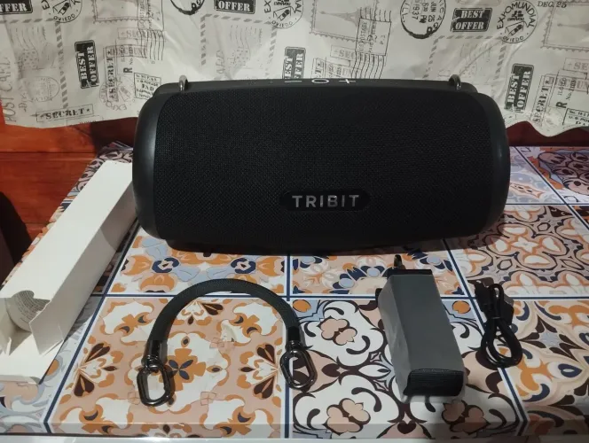 Caixa de som Tribit Stormbox Lava 80w RMS