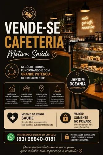 Cafeteria faturando no melhor do Jd Oceania