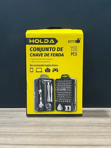 Kit Chaves de Precisão 115 Peças para Celular e Notebook
