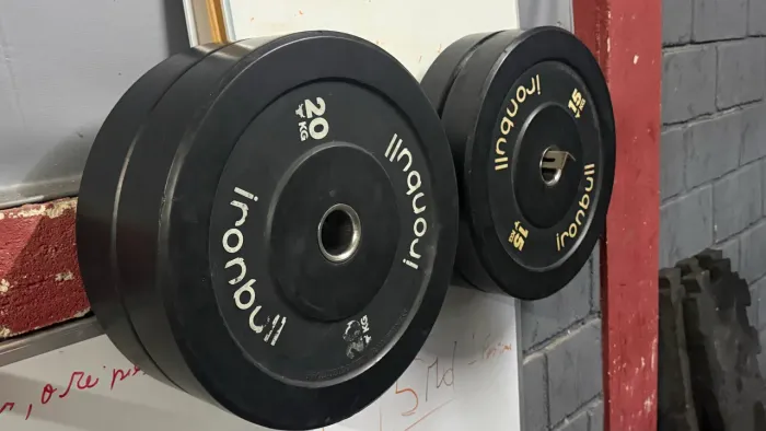Anilha olímpica (LPO/CrossFit) - seminovas conservadas