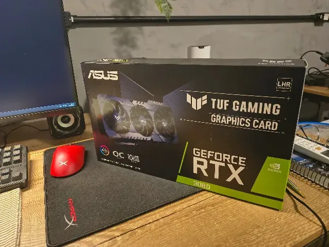 Placa De Vídeo Asus Tuf Geforce Rtx 3080 10gb