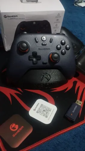 Controle GameSir Nova Lite Hall Effect Sem Fio + Case + Caixa | Estado de Novo