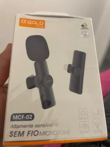 Microfone de lapela