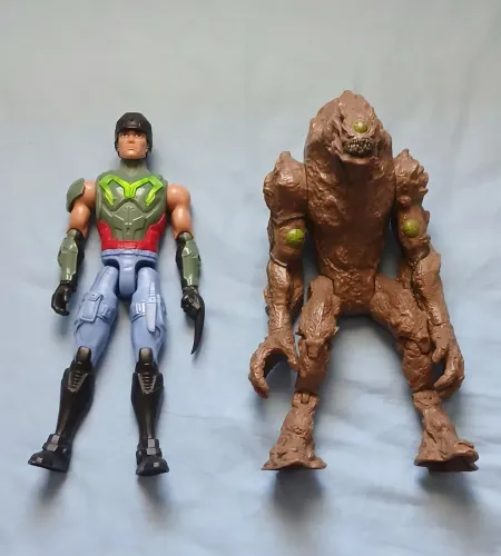 Bonecos max steel kit com dois