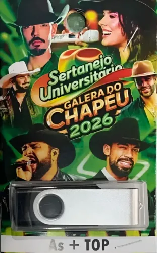 Pen drive com músicas sertanejo universitário
