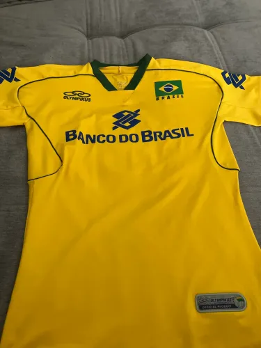 Camisa vôlei Brasil 2004 Feminino