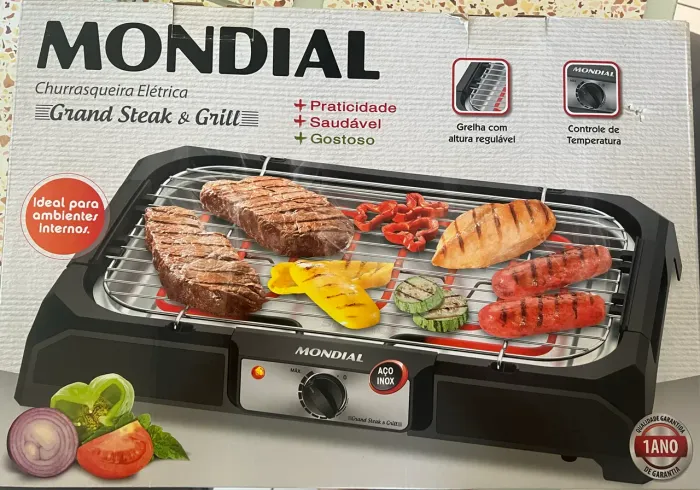 Churrasqueira elétrica 