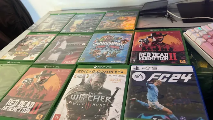 Jogos de Xbox one e ps5