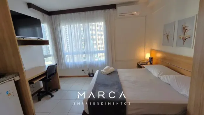 Apartamento Biarritz à venda na Asa Norte, Brasília-DF: 1 quarto, 1 suíte, 1 banheiro, 22m