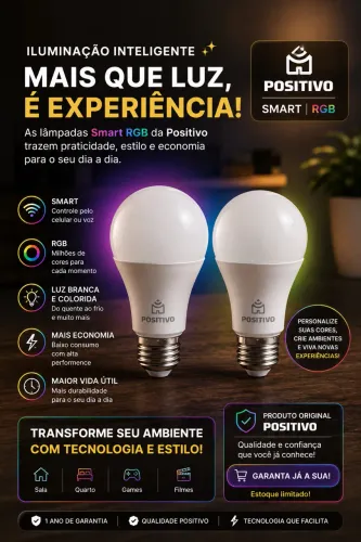 LÂMPADA SMART POSITIVO 