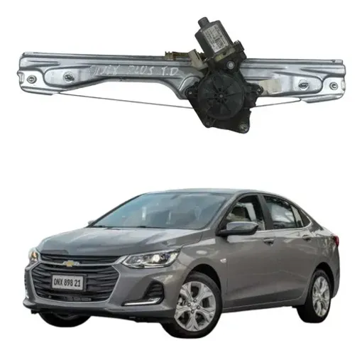 Máquina Vidro Traseiro Esquerdo Chevrolet Onix 2020 A 2023