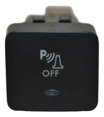 Botão P Sensor Estacionamento Aircross 2015 C3 Original Preto