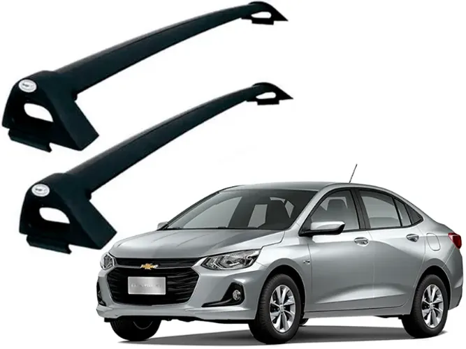 Rack Teto Chevrolet Onix Sedan Plus 2020 - Preto - Projecar