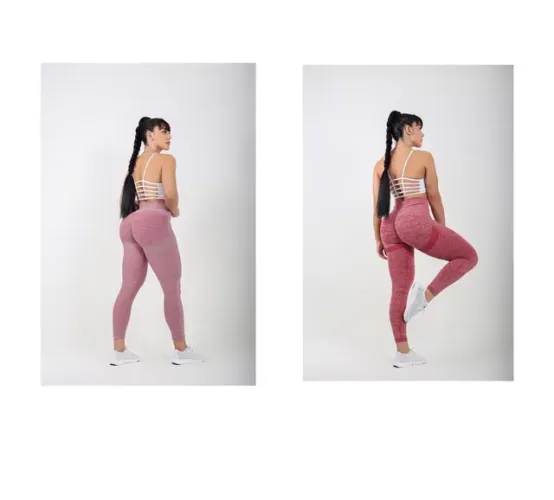 Calça Legging Sem Costura Empina Bumbum Academia Treino Ioga