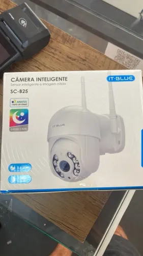 Câmera de segurança Wifi com sensor de presencial visão noturna 