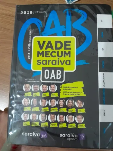 Vade Mecum Saraiva OAB 2019 17ª Edição