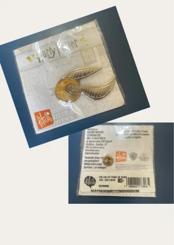 Pin pomo de ouro - Harry Potter