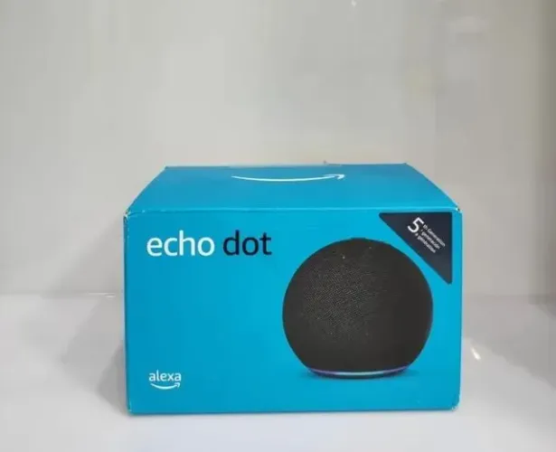 Alexa Echo Dot 5 (5 geração) assistente virtual novo na caixa lacrado