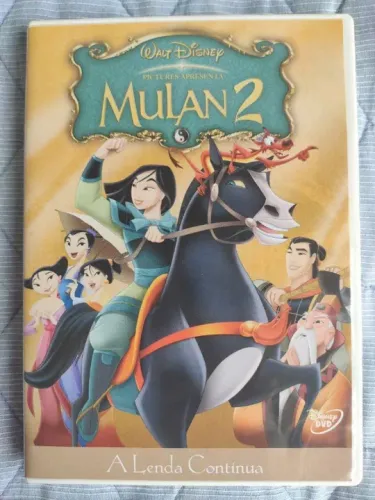 DVD Filme Mulan 2 Disney Original