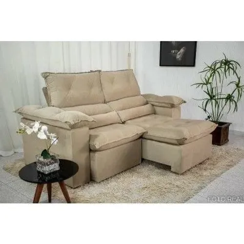 Sofá Retrátil Reclinável 1.80m Santorine rf327m