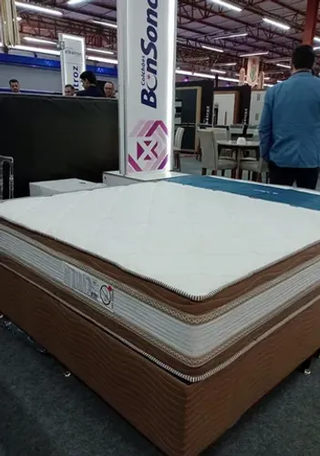 PROMOÇÃO 1399.99 CONJUNTO BOX CASAL BON SONO GRAND SUED