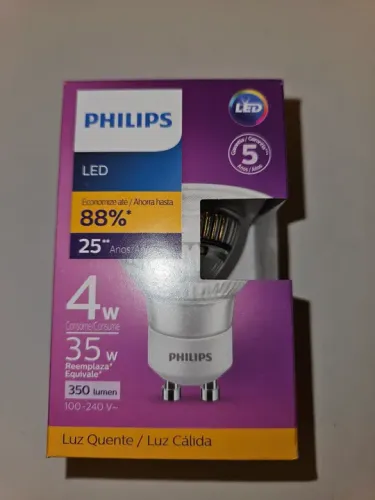 Lampada Led Philips 4W. 350 Lumens