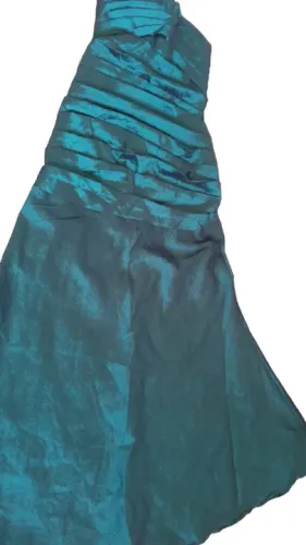 vestido de festa drapeado / tomara que caia estilo sereia..