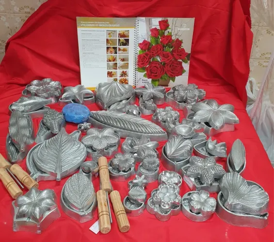Kit Formas para flores em eva artesanatos 