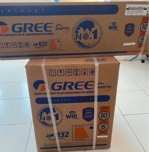 Ar Condicionado Gree Split Hw G-top Auto Inverter R-32 12000 Btus Frio 220V 