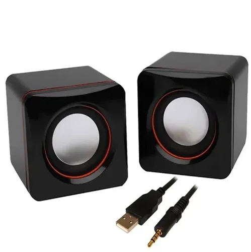 Mini Caixa De Som Para Pc E Notebook Mini Speaker 2.0