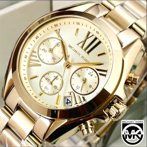 Relógio Michael Kors Feminino Bradshaw Dourado - MK5798/4DN