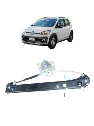 Maquina de vidro VW UP traseira esquerda manual 2014 a 2020