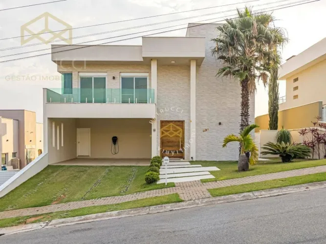 Casa com 3 dormitórios à venda, 563 m² por R$ 2.849.000,00 - Condomínio Campo de Toscana -