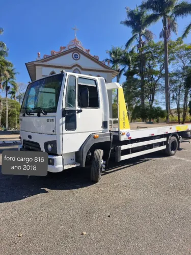 Ford cargo 816f  prancha 