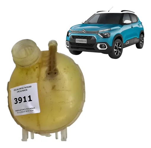 Reservatório Radiador Citroen C3 1.0 2023 2024