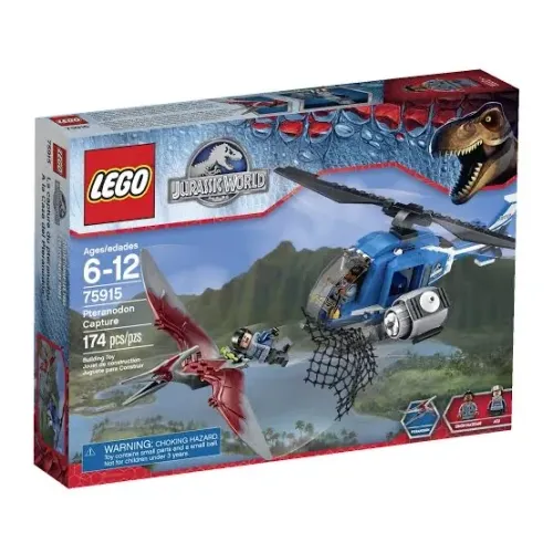 Lego Captura de Pteranodonte 6-12 | #75915 | 174 peças Ano: 2015