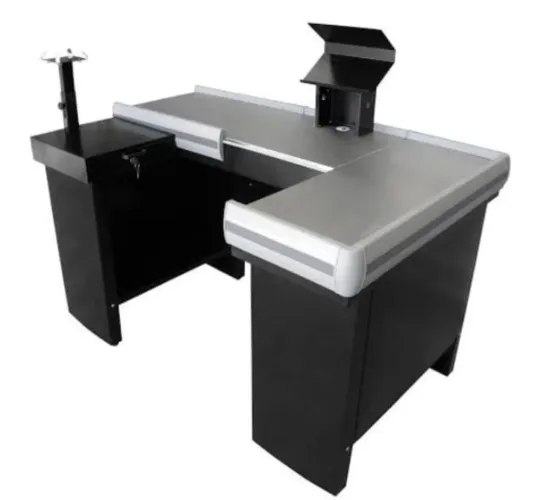 Balcão de caixa para comércio